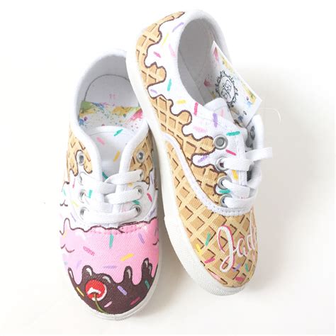 fake ice cream shoes